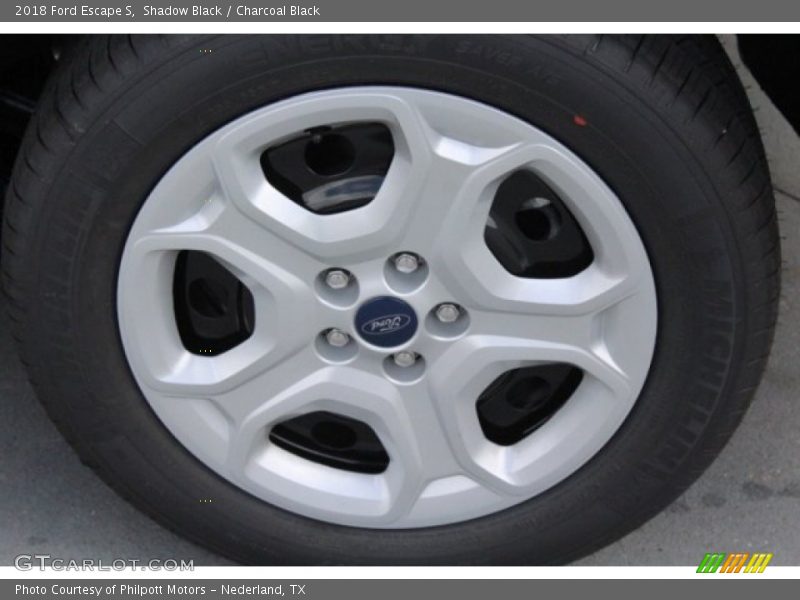 Shadow Black / Charcoal Black 2018 Ford Escape S