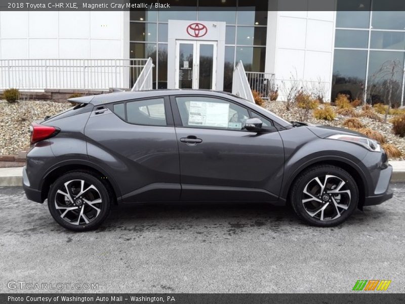 Magnetic Gray Metallic / Black 2018 Toyota C-HR XLE
