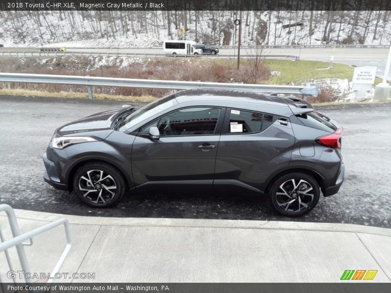 Magnetic Gray Metallic / Black 2018 Toyota C-HR XLE