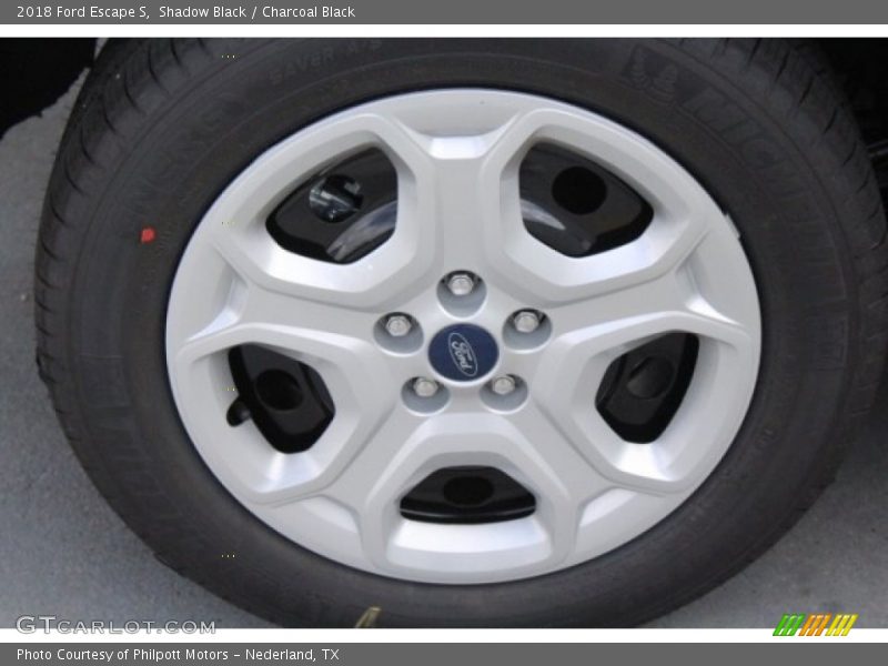 Shadow Black / Charcoal Black 2018 Ford Escape S