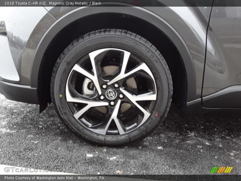 Magnetic Gray Metallic / Black 2018 Toyota C-HR XLE