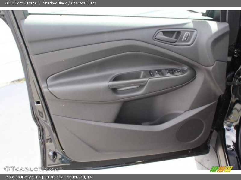 Shadow Black / Charcoal Black 2018 Ford Escape S