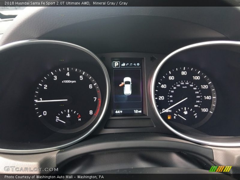 Mineral Gray / Gray 2018 Hyundai Santa Fe Sport 2.0T Ultimate AWD