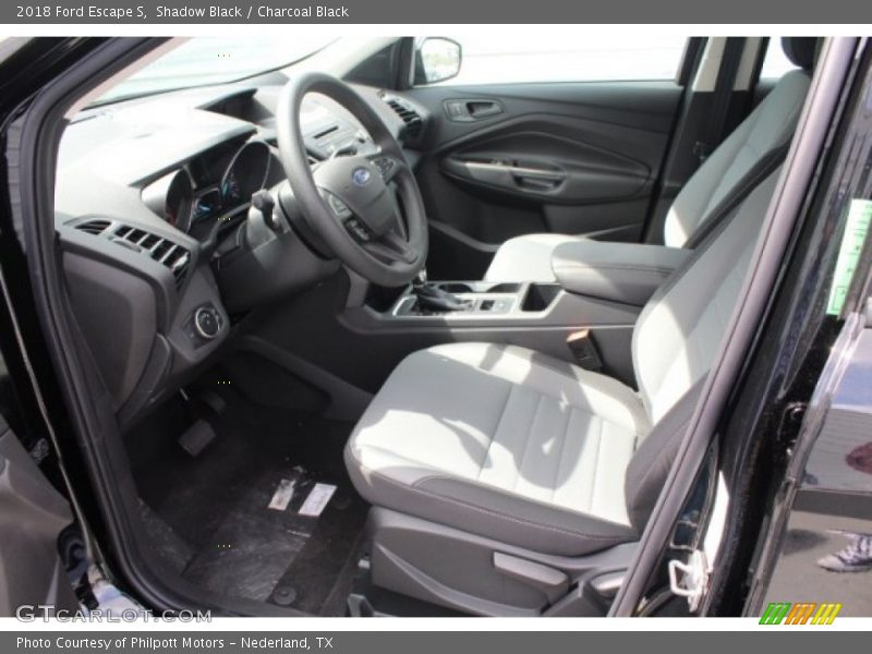 Shadow Black / Charcoal Black 2018 Ford Escape S