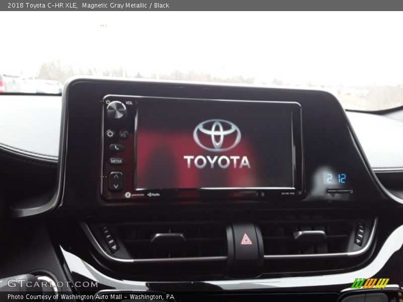 Magnetic Gray Metallic / Black 2018 Toyota C-HR XLE