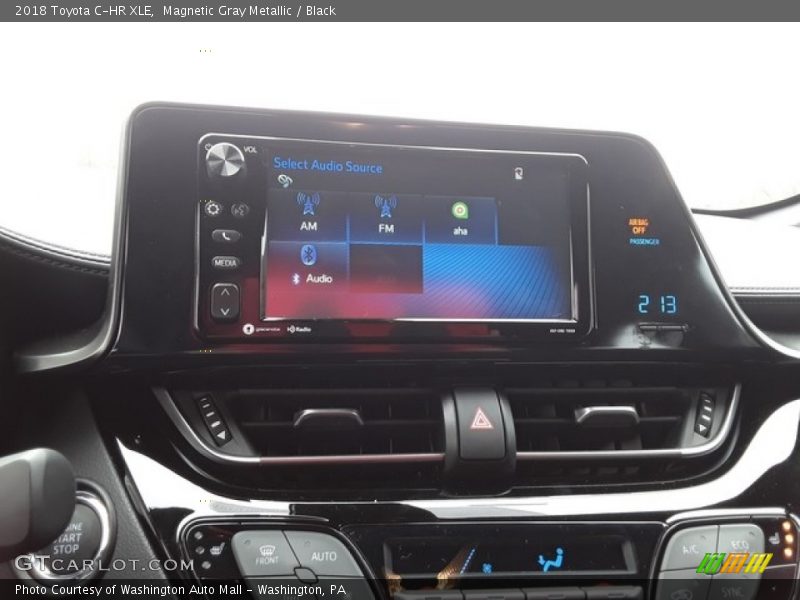Magnetic Gray Metallic / Black 2018 Toyota C-HR XLE