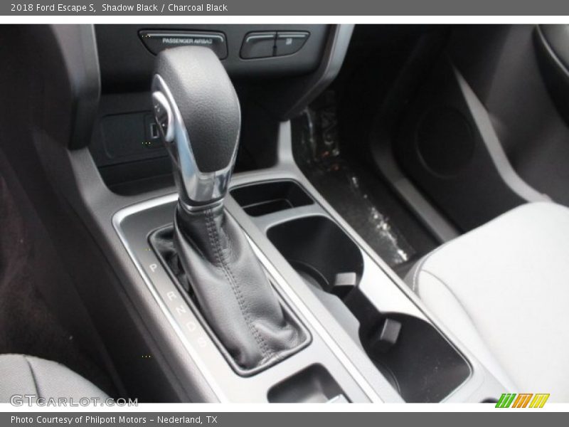 Shadow Black / Charcoal Black 2018 Ford Escape S