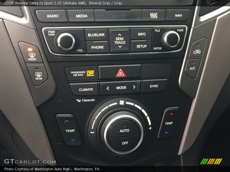 Mineral Gray / Gray 2018 Hyundai Santa Fe Sport 2.0T Ultimate AWD