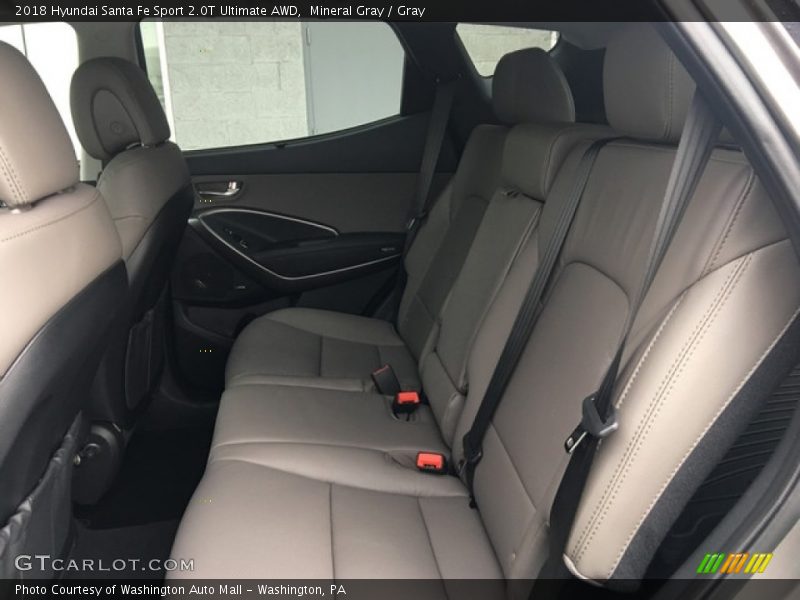 Mineral Gray / Gray 2018 Hyundai Santa Fe Sport 2.0T Ultimate AWD