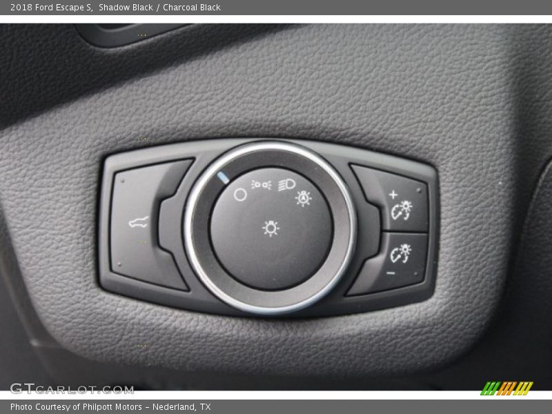 Shadow Black / Charcoal Black 2018 Ford Escape S