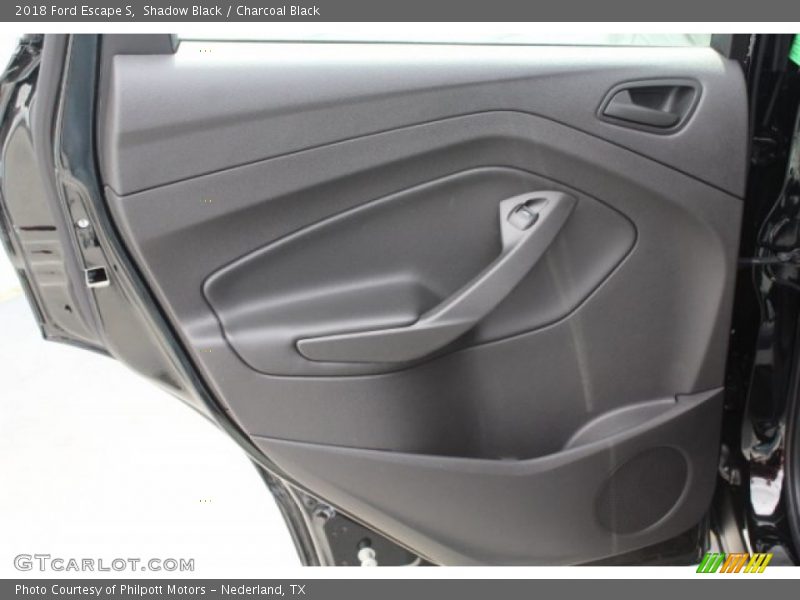 Shadow Black / Charcoal Black 2018 Ford Escape S