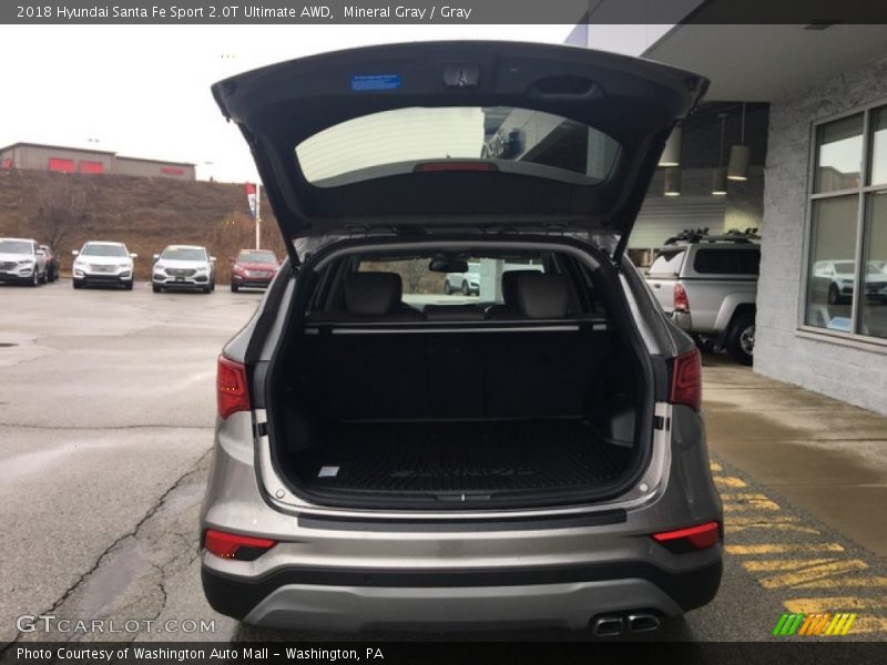 Mineral Gray / Gray 2018 Hyundai Santa Fe Sport 2.0T Ultimate AWD