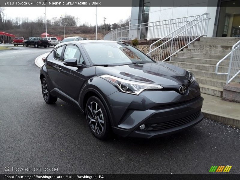 Magnetic Gray Metallic / Black 2018 Toyota C-HR XLE