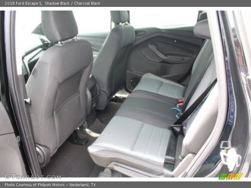 Shadow Black / Charcoal Black 2018 Ford Escape S