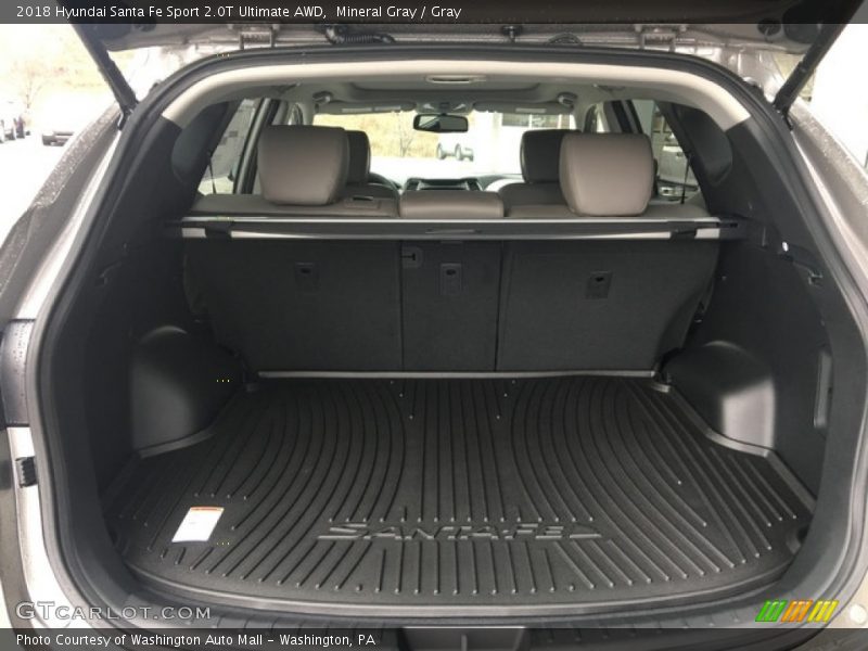 Mineral Gray / Gray 2018 Hyundai Santa Fe Sport 2.0T Ultimate AWD