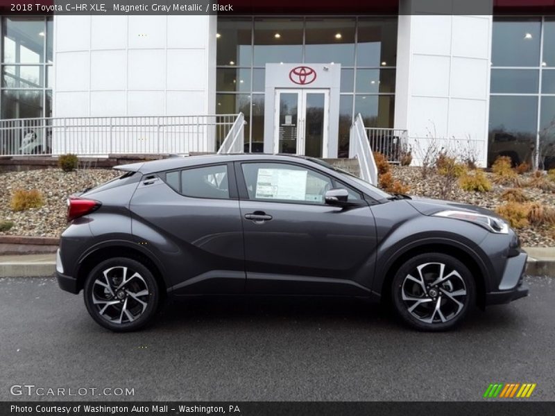 Magnetic Gray Metallic / Black 2018 Toyota C-HR XLE