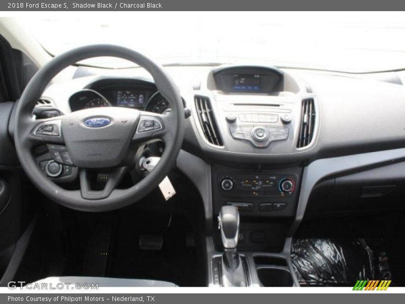 Shadow Black / Charcoal Black 2018 Ford Escape S