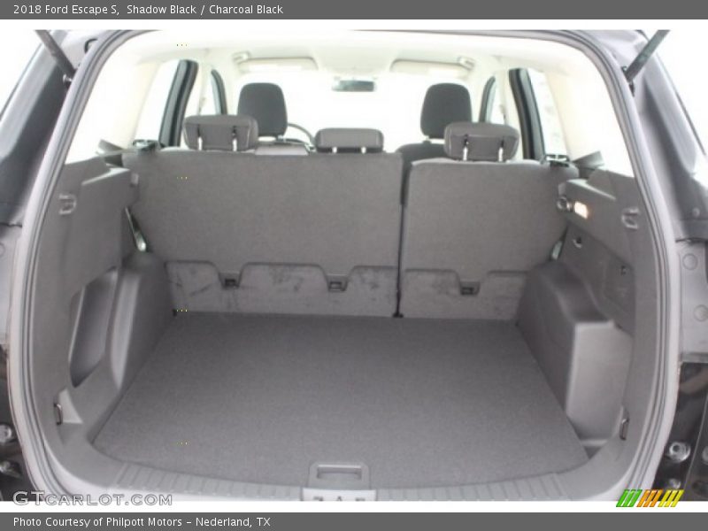 Shadow Black / Charcoal Black 2018 Ford Escape S