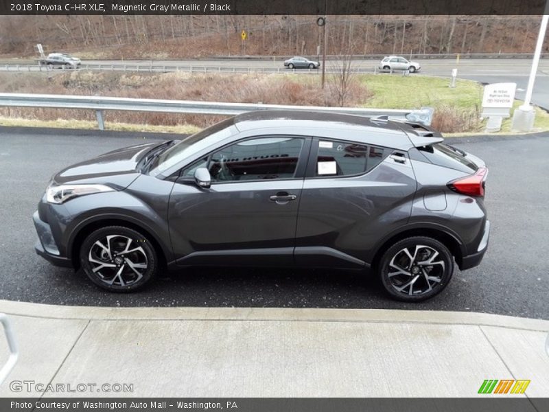Magnetic Gray Metallic / Black 2018 Toyota C-HR XLE