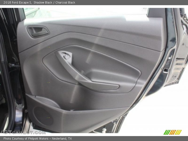 Shadow Black / Charcoal Black 2018 Ford Escape S