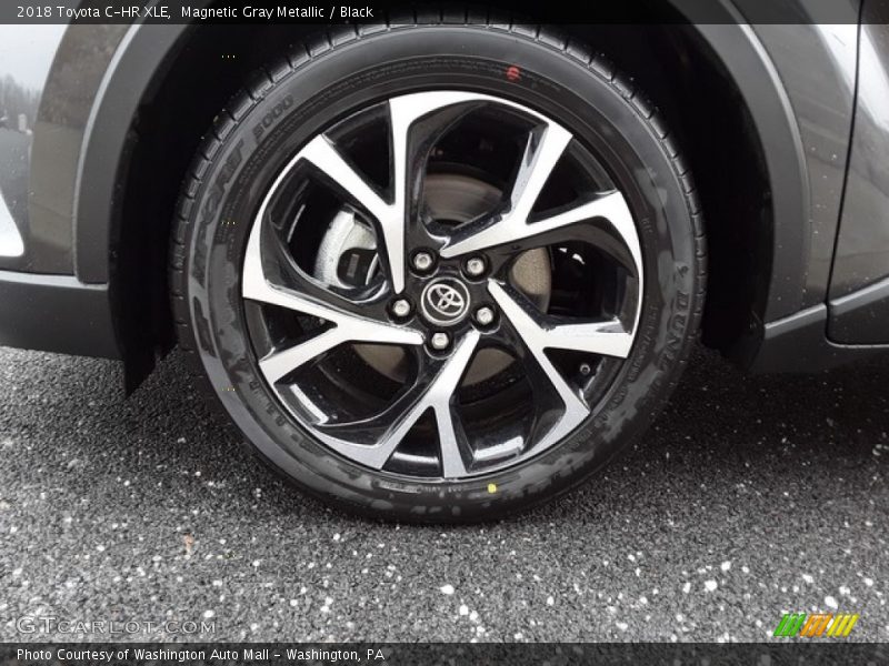 Magnetic Gray Metallic / Black 2018 Toyota C-HR XLE