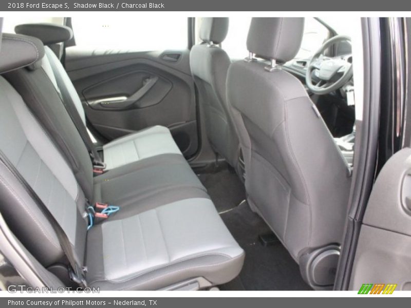 Shadow Black / Charcoal Black 2018 Ford Escape S