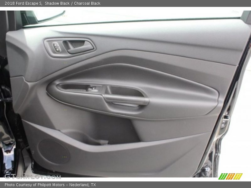 Shadow Black / Charcoal Black 2018 Ford Escape S
