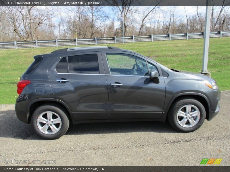 Nightfall Gray Metallic / Jet Black 2018 Chevrolet Trax LT