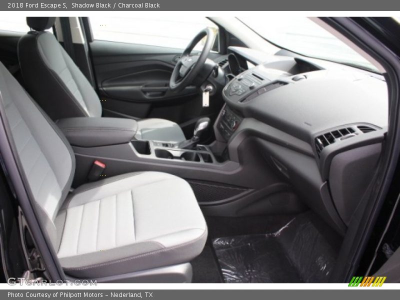 Shadow Black / Charcoal Black 2018 Ford Escape S