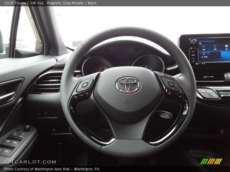 Magnetic Gray Metallic / Black 2018 Toyota C-HR XLE