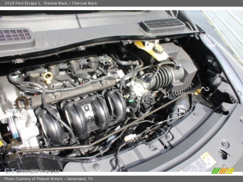 Shadow Black / Charcoal Black 2018 Ford Escape S