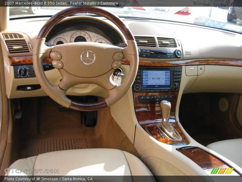 Pewter Metallic / Cashmere 2007 Mercedes-Benz E 350 Sedan