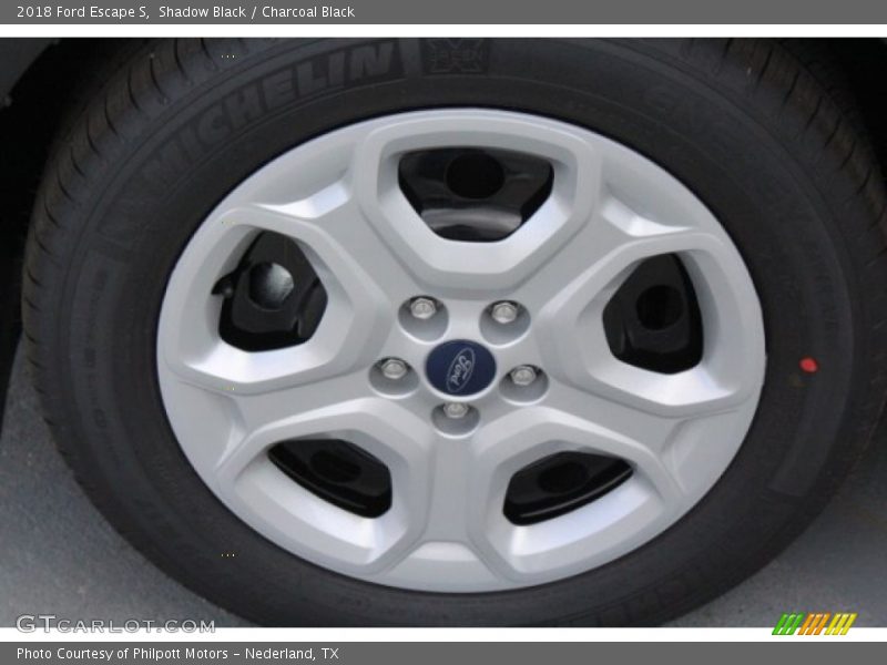 Shadow Black / Charcoal Black 2018 Ford Escape S