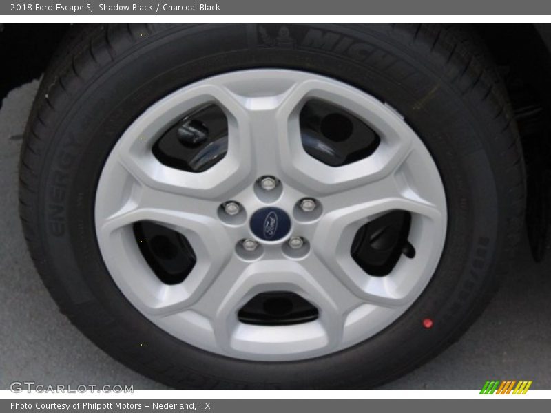 Shadow Black / Charcoal Black 2018 Ford Escape S