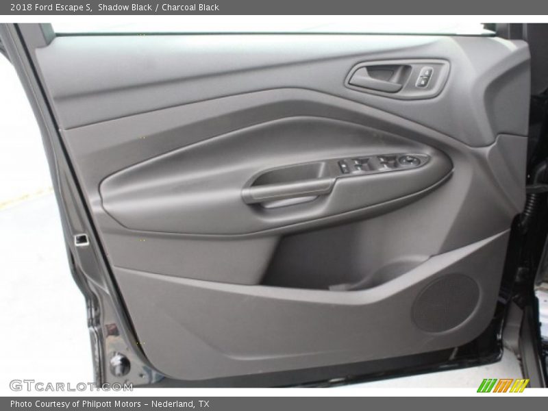 Shadow Black / Charcoal Black 2018 Ford Escape S