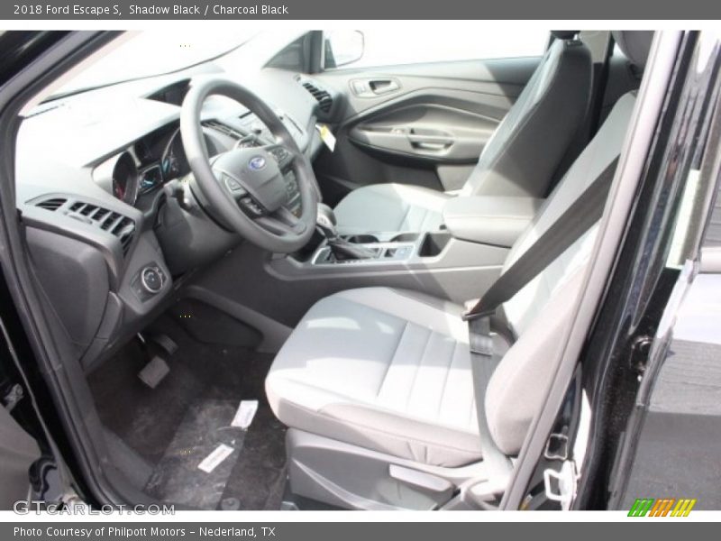 Shadow Black / Charcoal Black 2018 Ford Escape S