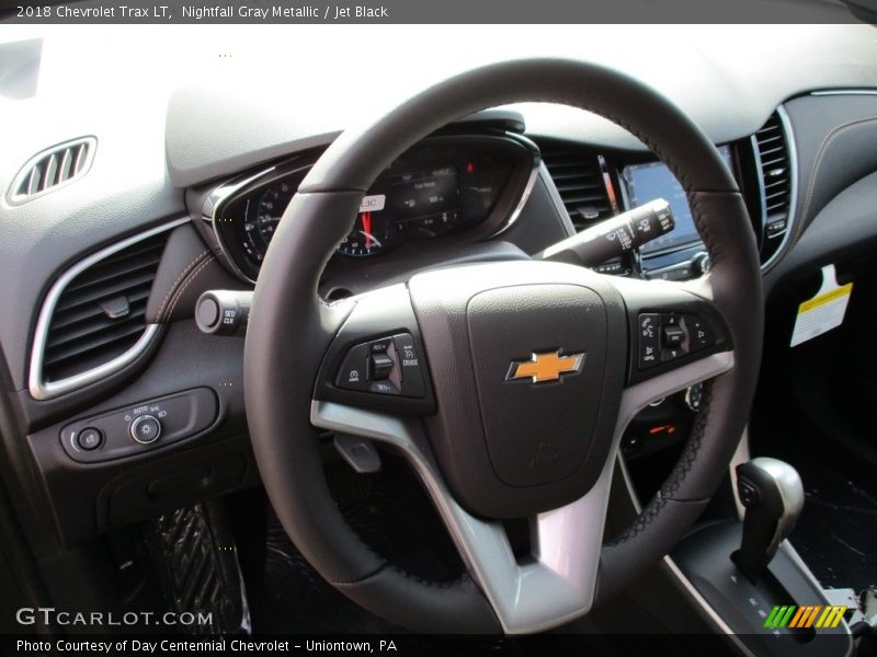 Nightfall Gray Metallic / Jet Black 2018 Chevrolet Trax LT