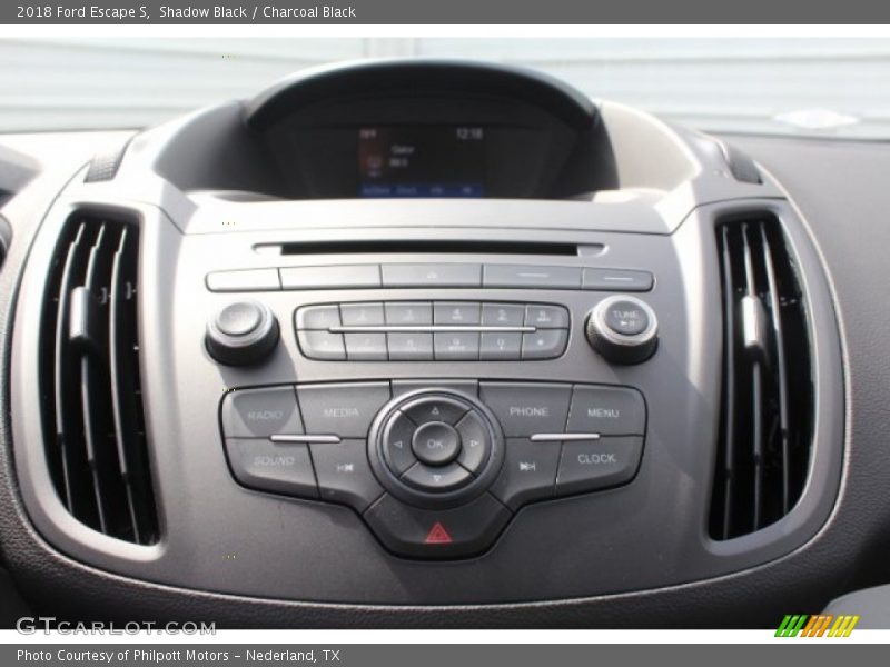 Shadow Black / Charcoal Black 2018 Ford Escape S