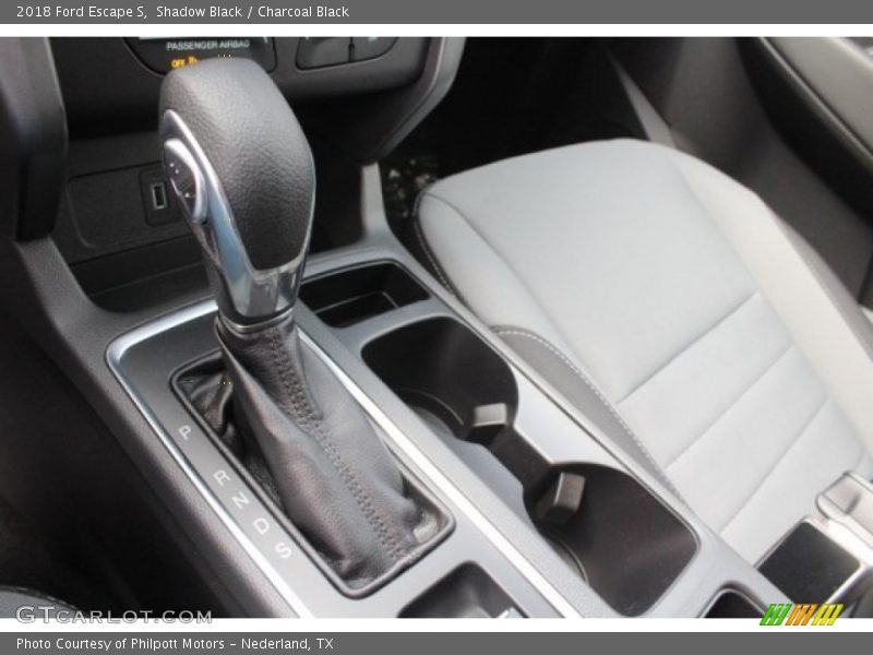 Shadow Black / Charcoal Black 2018 Ford Escape S