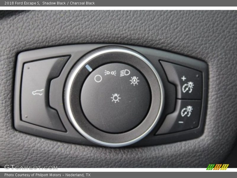 Shadow Black / Charcoal Black 2018 Ford Escape S