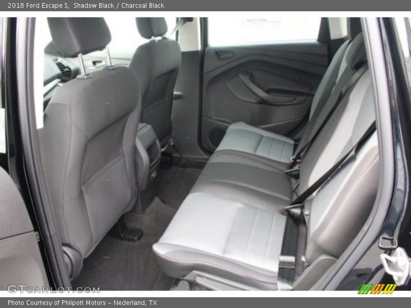 Shadow Black / Charcoal Black 2018 Ford Escape S