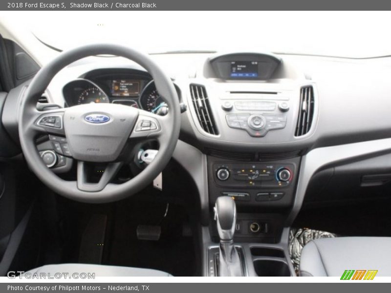 Shadow Black / Charcoal Black 2018 Ford Escape S