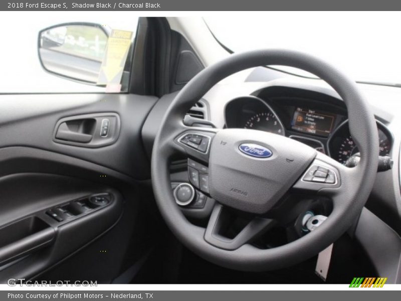 Shadow Black / Charcoal Black 2018 Ford Escape S