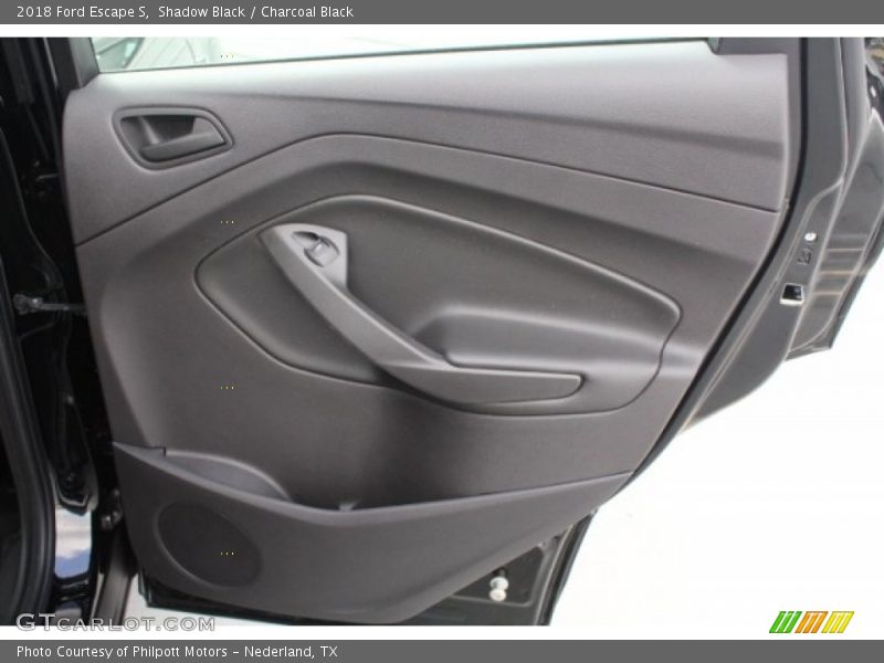 Shadow Black / Charcoal Black 2018 Ford Escape S
