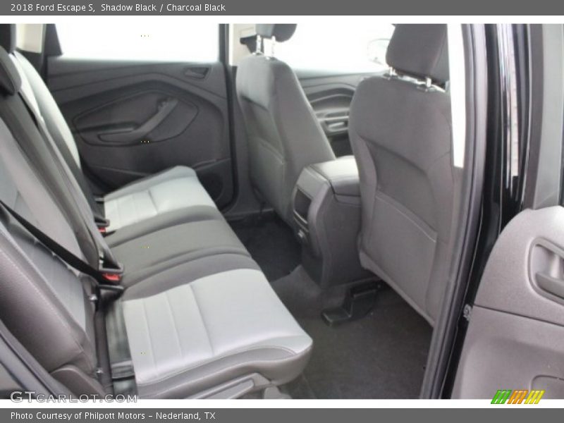 Shadow Black / Charcoal Black 2018 Ford Escape S