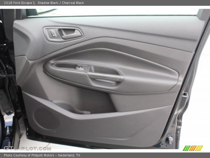 Shadow Black / Charcoal Black 2018 Ford Escape S
