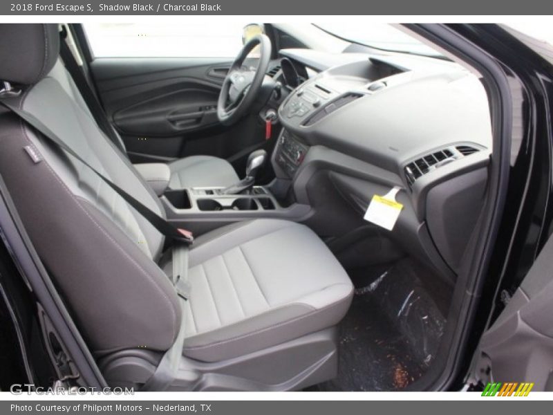 Shadow Black / Charcoal Black 2018 Ford Escape S