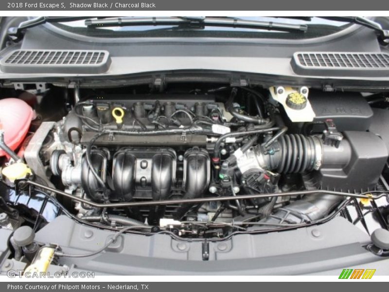 Shadow Black / Charcoal Black 2018 Ford Escape S
