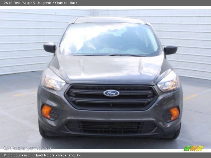 Magnetic / Charcoal Black 2018 Ford Escape S