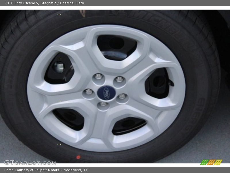 Magnetic / Charcoal Black 2018 Ford Escape S